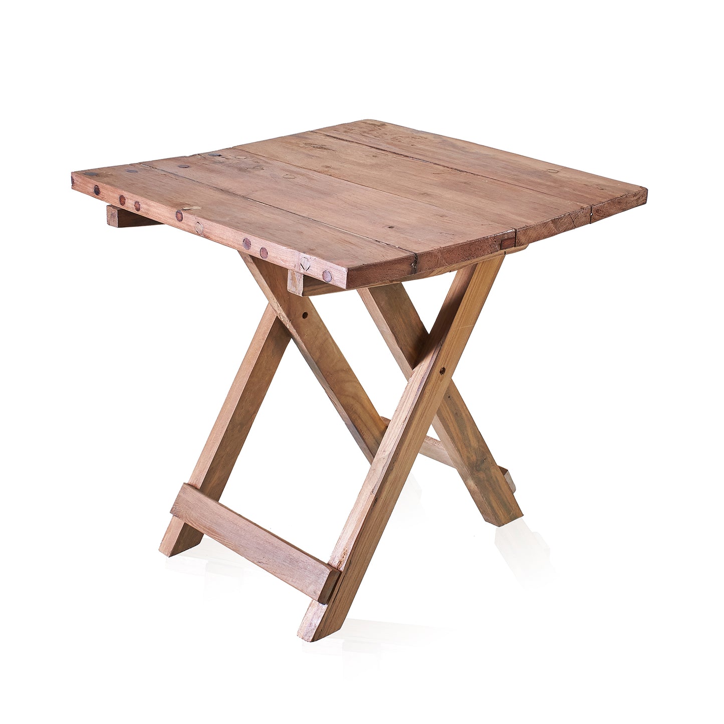 Square Wooden Folding Table